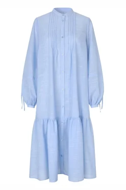 AlannaLL Maxi Dress LS 22 Light Blue 261653026