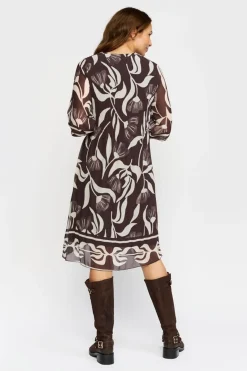 Alina BROWN FLOWERS 1021420