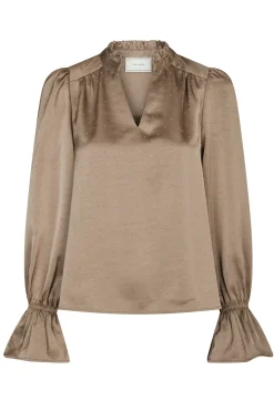 Amara Heavy Sateen Bedaz DARK TAUPE 166578