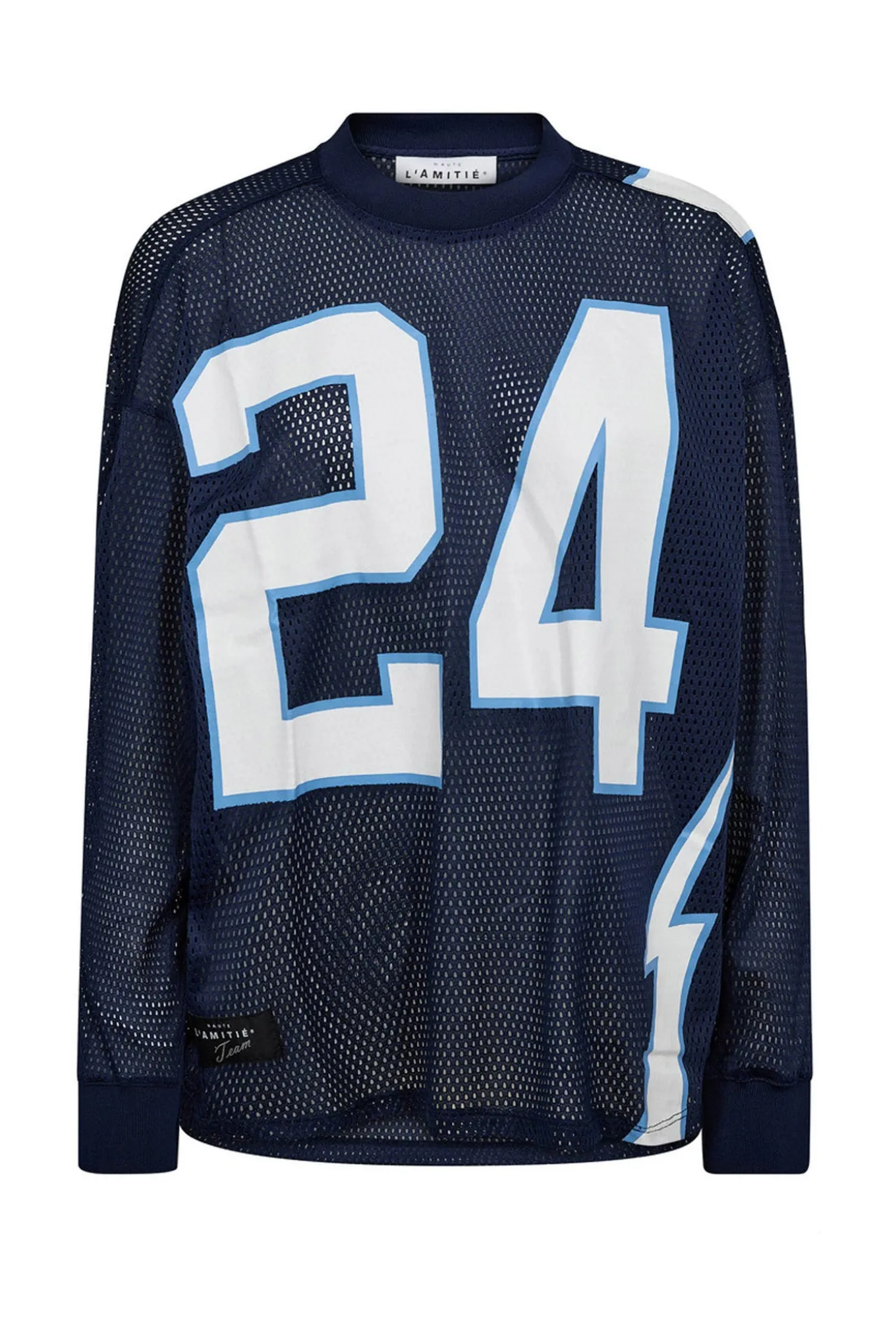 American Football LS Tee Navy HL10049