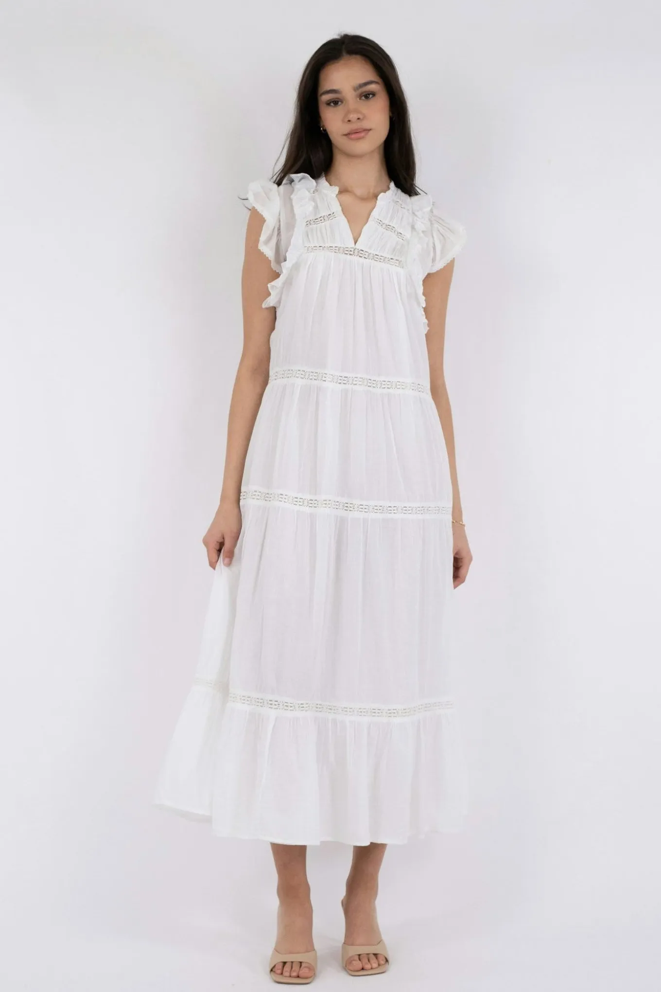 Ankita Voile White 162046