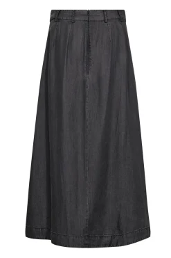 AnyaCC Denim Pleat Skirt 96Black 34181