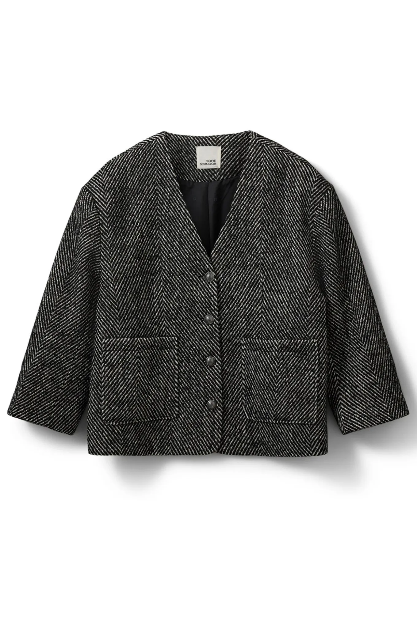 AURELIESW JACKET 0142 Off White Black S254175