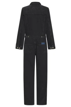 BAPIETRO EMBOSSED JUMPSUIT BLACK INK WASH 50405355
