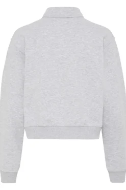 BARIVA POLO SWEAT MEDIUM GRAY MELANGE 90000593 50408098