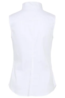 BelinaIW Sleeveless Shirt Pure White 300001 30111204