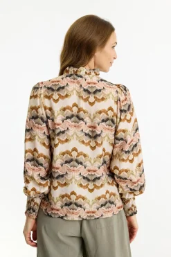 Bitten blouse Rose 16953