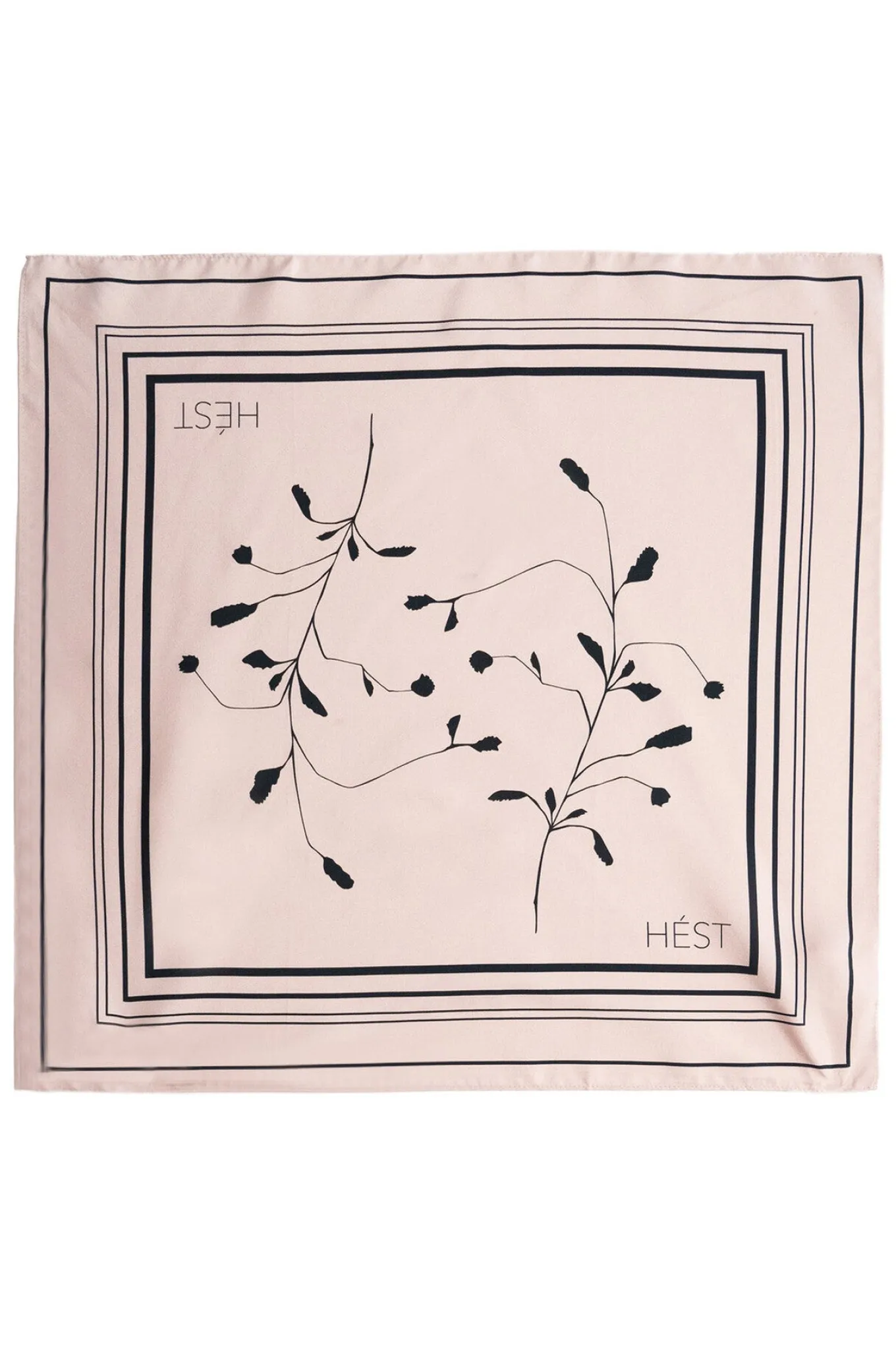 BLACK TWIG Scarf Small 2504 Rose Smoke 2510330220