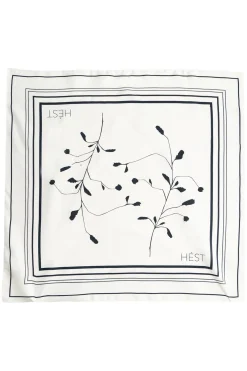 BLACK TWIG Scarf Small 0003 White Alyssum 2510330220