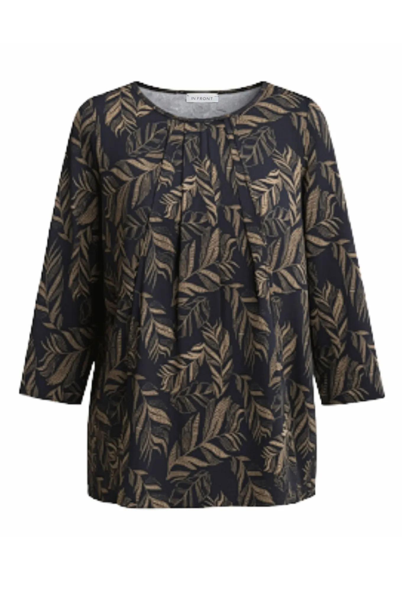 Blouse Lucette 3/4 sleeves SORT 16923