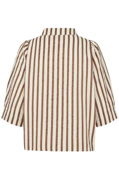 Bonoll Shirt Ss Dark Mokka 261631046