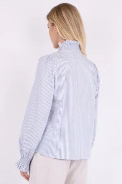 Brielle stripe White / light blue 159701