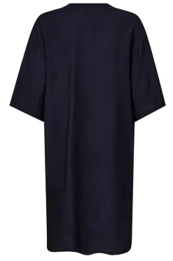 CarynCC Pleat Tunic Dress 120Navy 36432