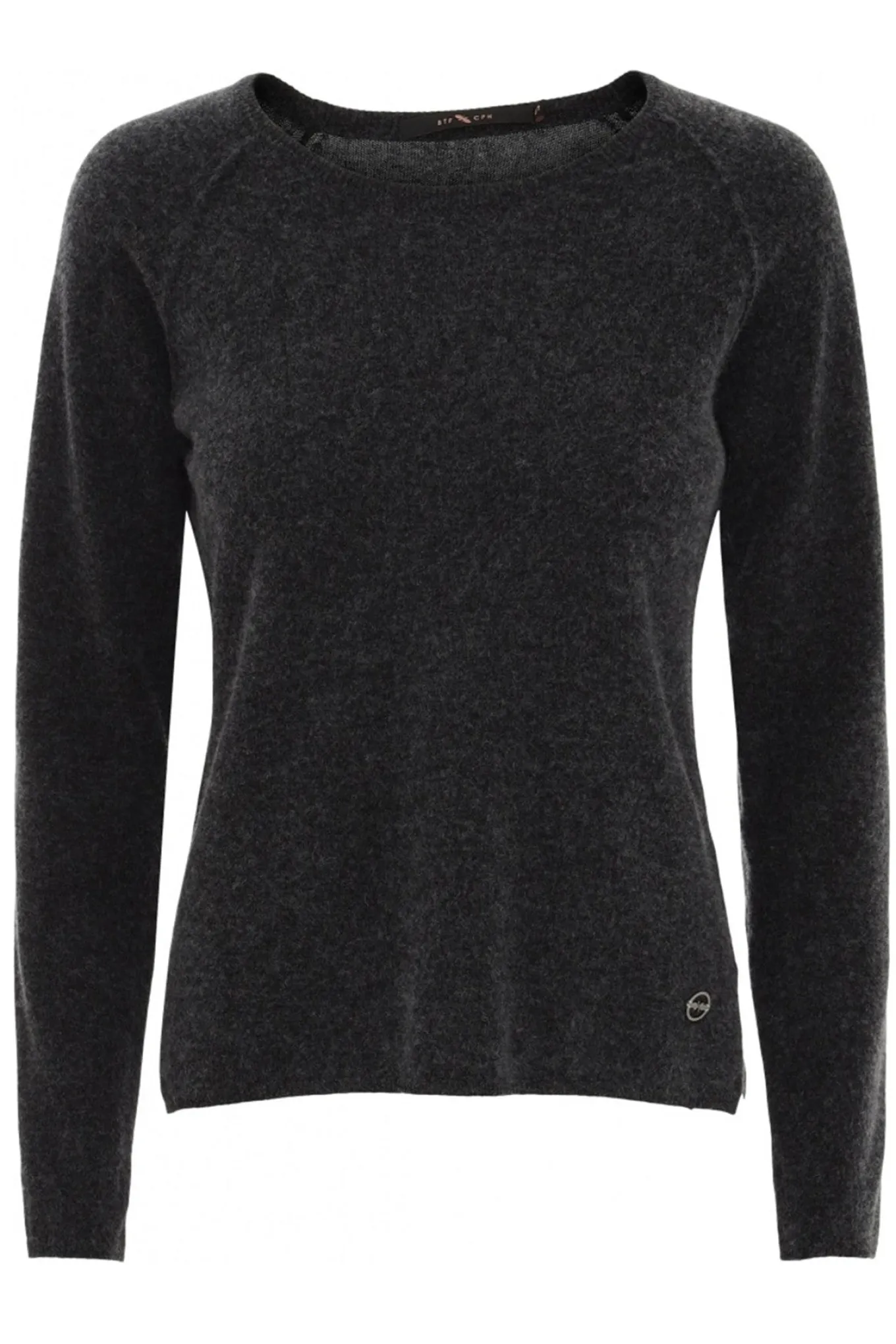 cashmere pullover Dark grey melange