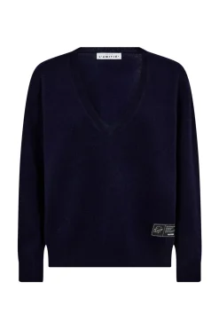 Cash VNeck Navy HL10196