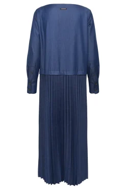CHERRIEIW DRESS Dark Denim 194118 30112201