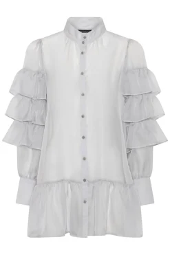 CoakumBBViri long shirt Light grey BBW4714