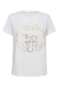 CocoutureCC Foil Tee 44148WhiteGold 33198
