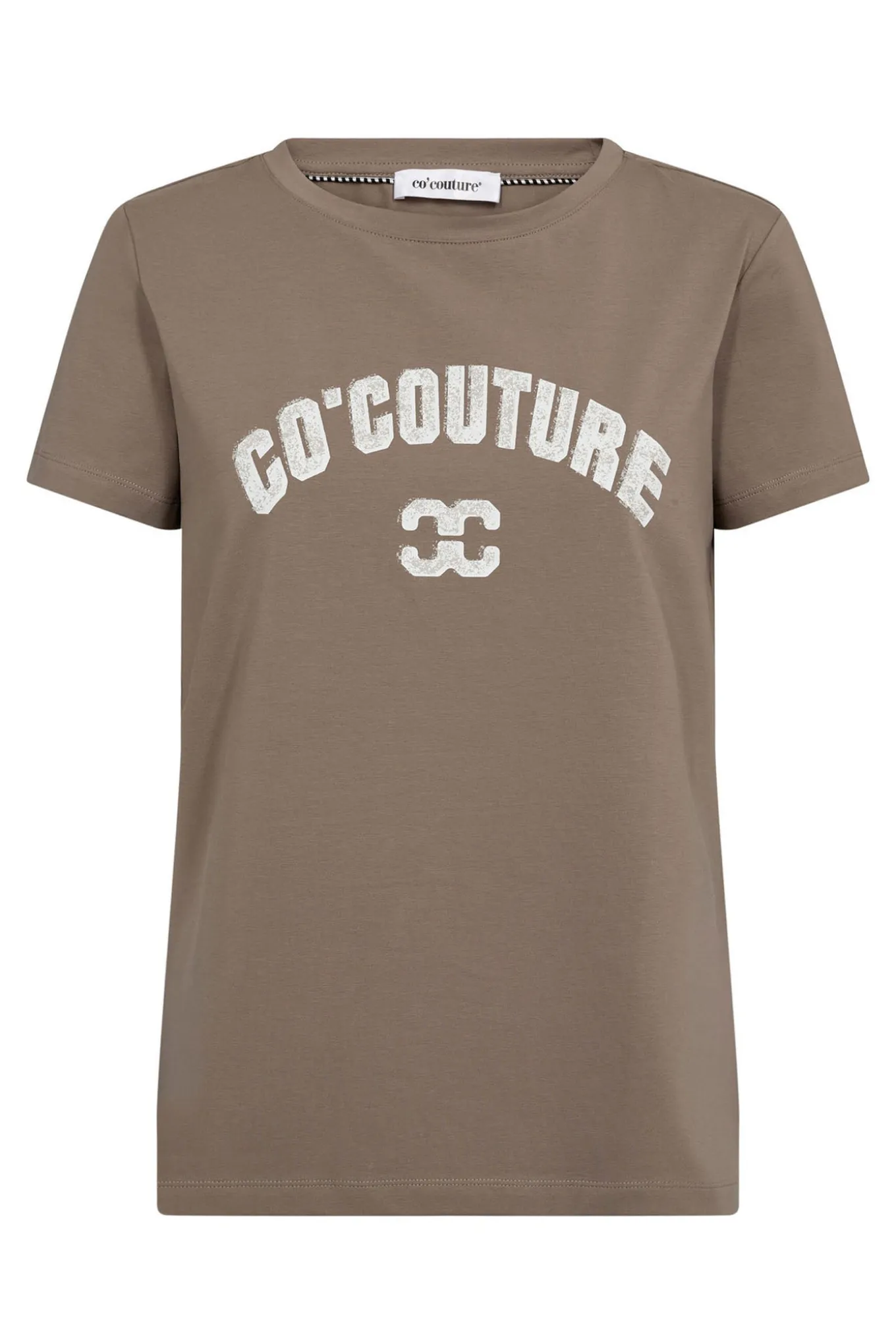 CocoutureCC Logo Tee 154Walnut 43004