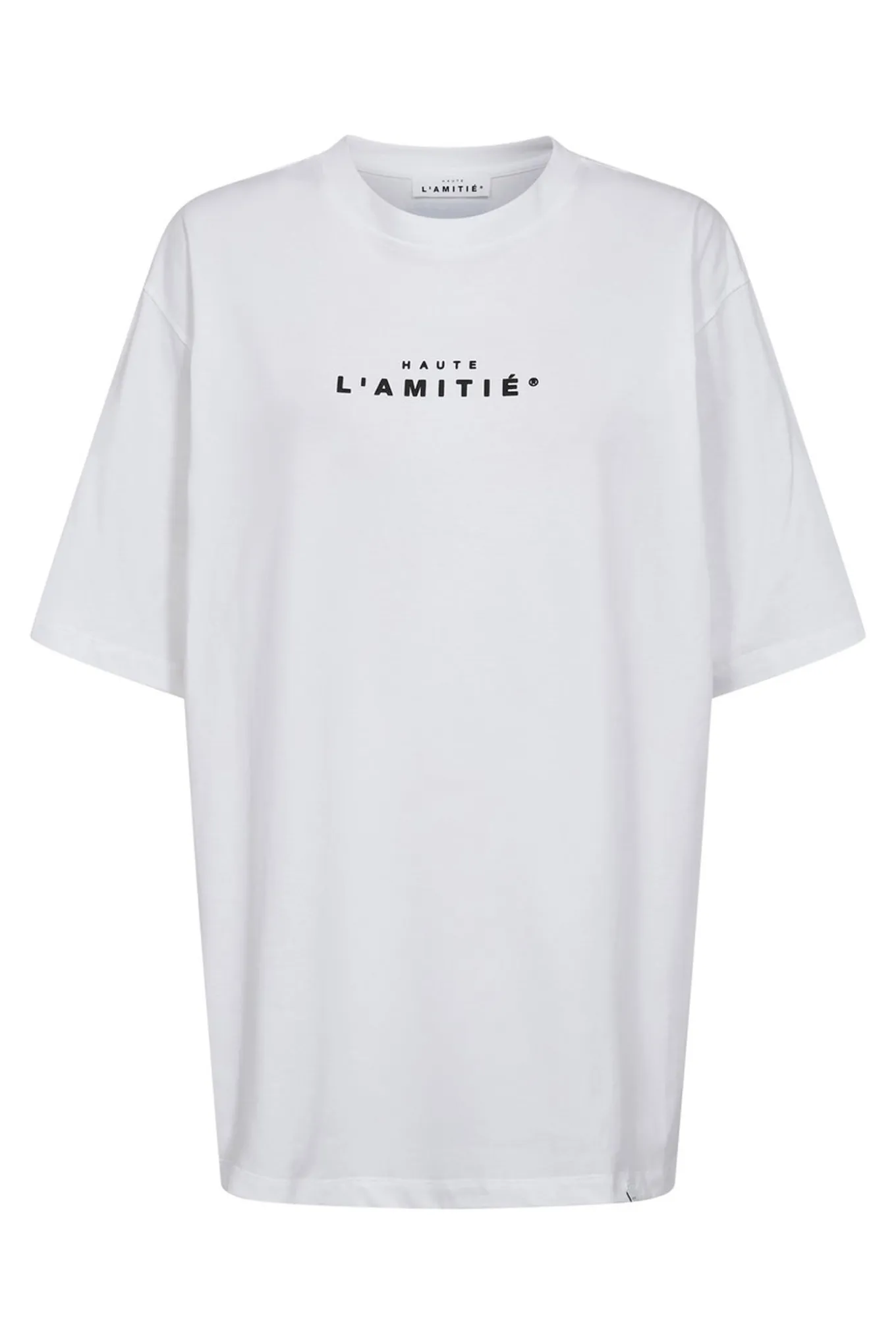 Crew Rub Print Tee White HL10385