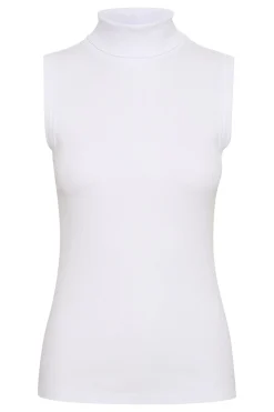DagnaIW Rollneck Top Pure white 30106690