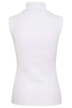 DagnaIW Rollneck Top Pure white 30106690