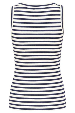 DagnaIW Striped Tank Whisper White/ Midnight Magic 30107268