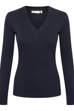 DagnaIW VNeck LS Marine Blue 30109586
