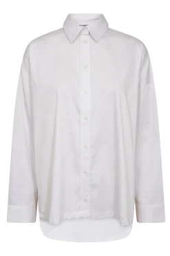 DaliaCC Oversize Slit Shirt 4000White 45097