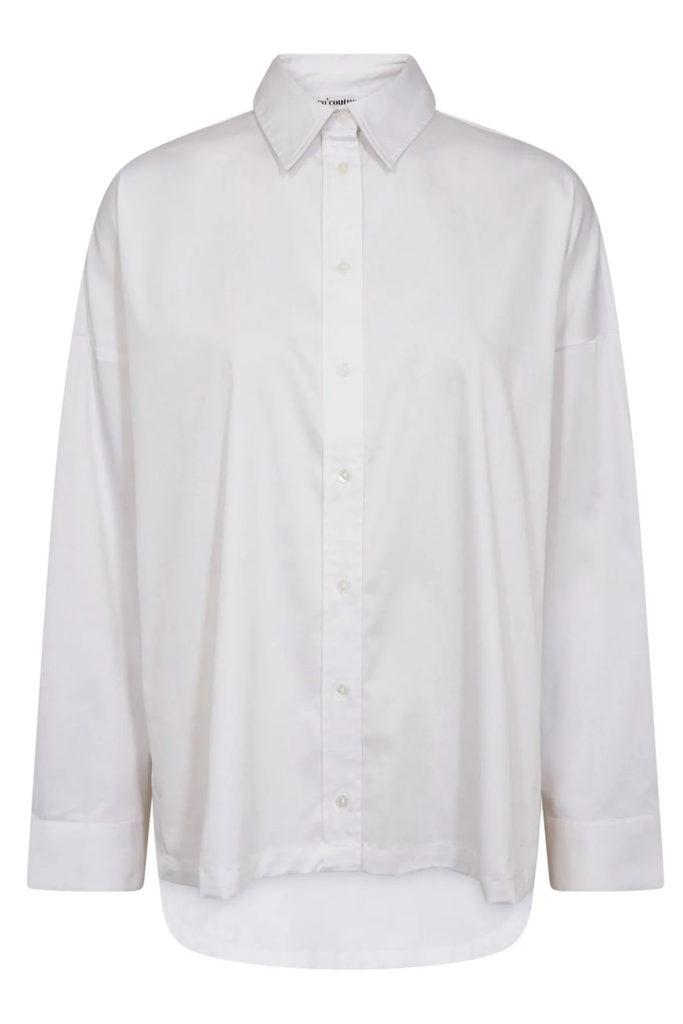 DaliaCC Oversize Slit Shirt 4000White 45097