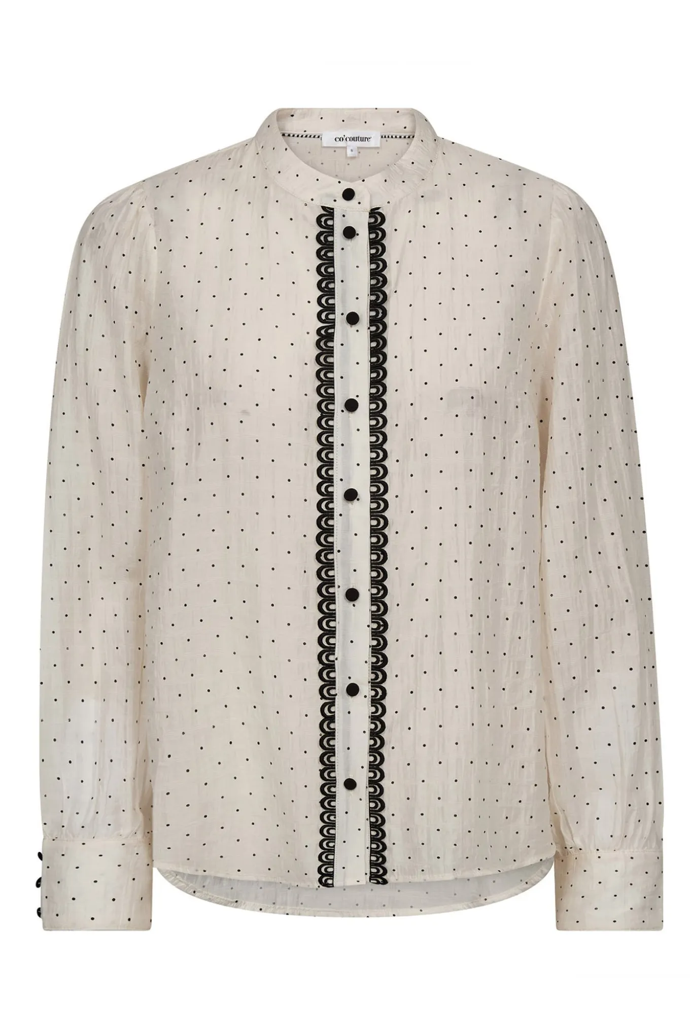 DallyCC Dot Shirt 11Off white 45008