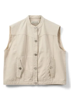 DANASW VEST 0101 Off white S253220