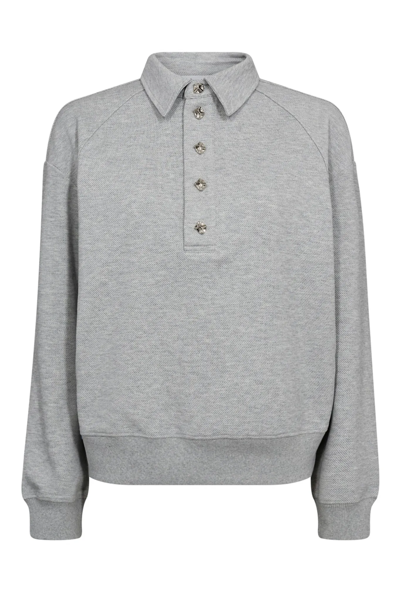 DengiCC Polo Sweat 137Pale Grey 37043