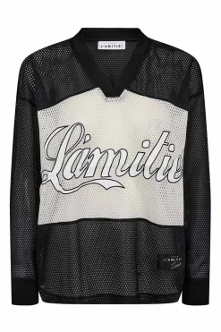 Drift Mix Logo Blouse Black HL10323