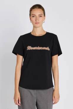 400 Efia logo tshirt 20 Black HM1166