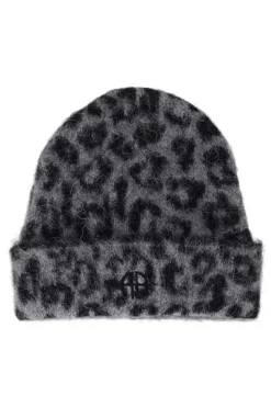 ELIA BEANIE Grey leopard A1211732MTL98