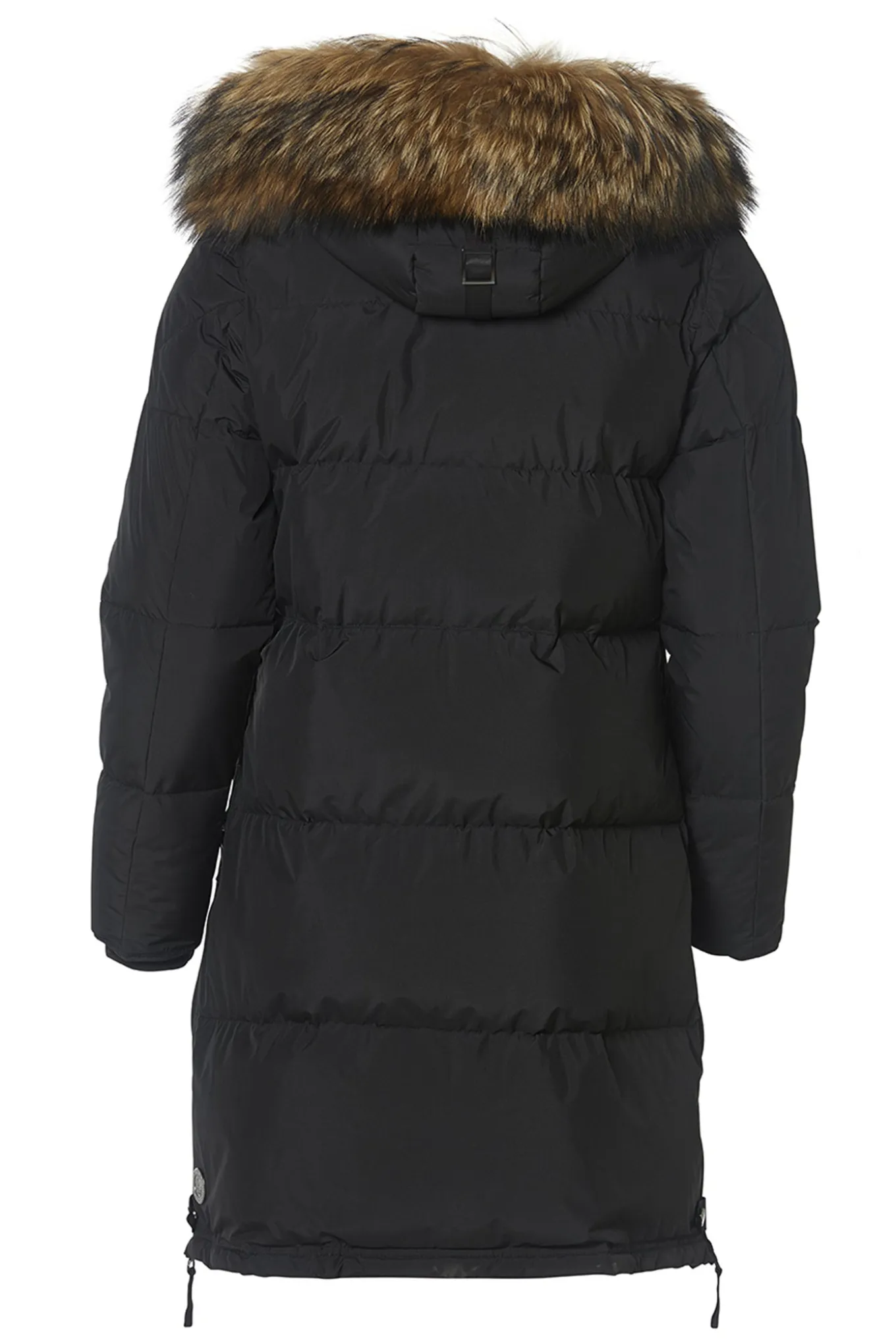 Elita with real fur Black. 2010500R