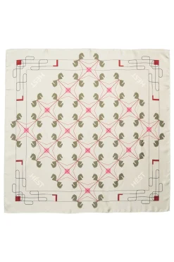 ELIZA Silk Scarf Small 3002Gray Green 2530330262