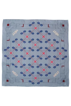 ELIZA Silk Scarf Small 7003 Titanium