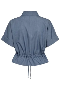 EllyCC Vest 586Dusty Blue 40061
