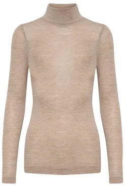 FangIW Rollneck Oatmeal Melange 30106097