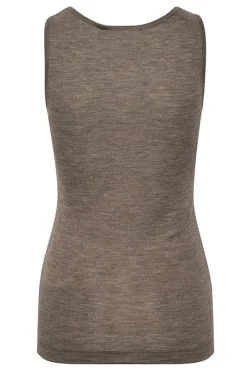 FangIW Tank Brown Melange 30106095