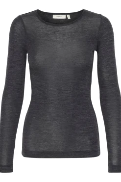 FangIW TShirt LS Granite Melange 30106096