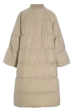 Feather down frakke med knappe STONE 25720925437