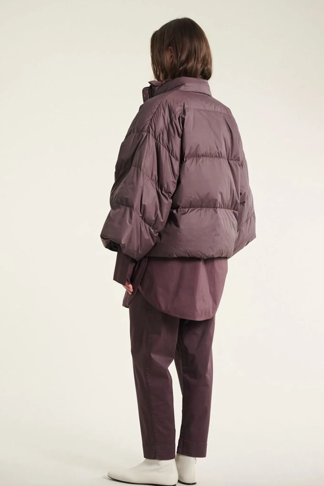 Feather down jakke med krave RAISIN 26120925630