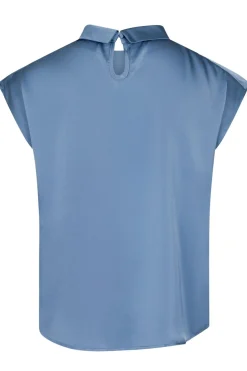 Fleur Drapy Satin DUSTY BLUE 160990