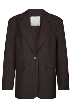 Gaby Pinstripe Dark brown 168204