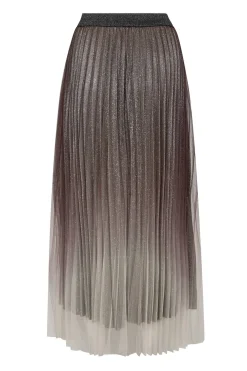 GlitterCC Plissé Skirt 145Dark Brown 34211