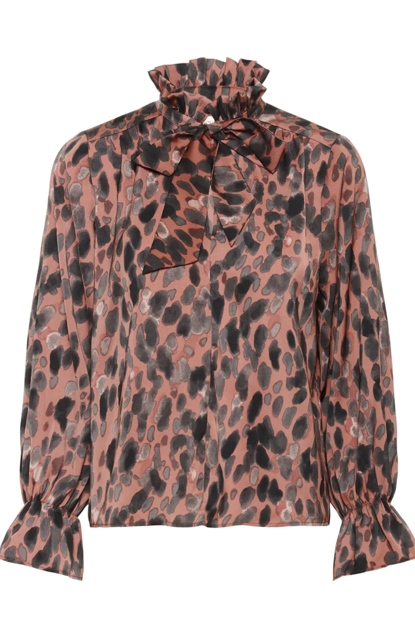 GRACIEIW PRINTED BLOUSE ROSE PAINTED DOT 900003318 30112280