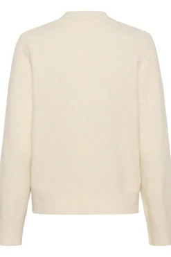 GuniIW VNeck Whisper White Melange 30111022